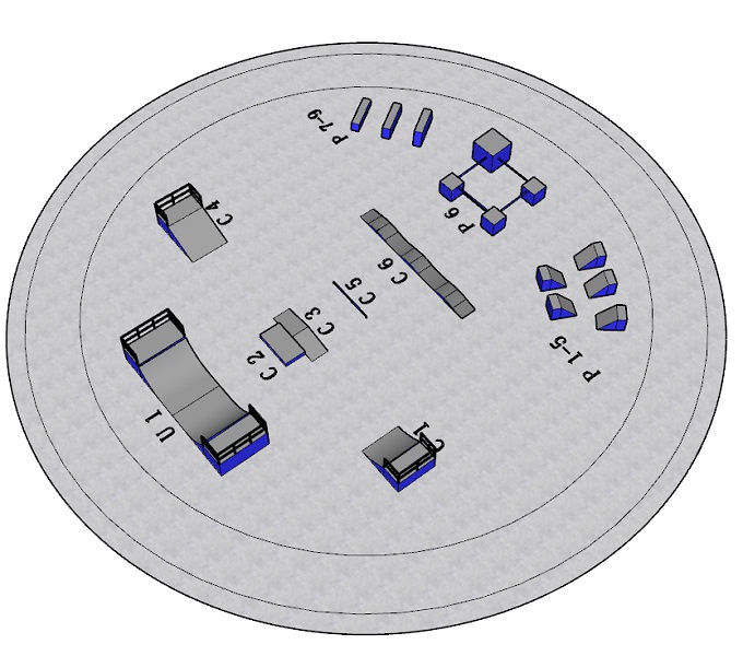 滑板場(chǎng)設(shè)計(jì)